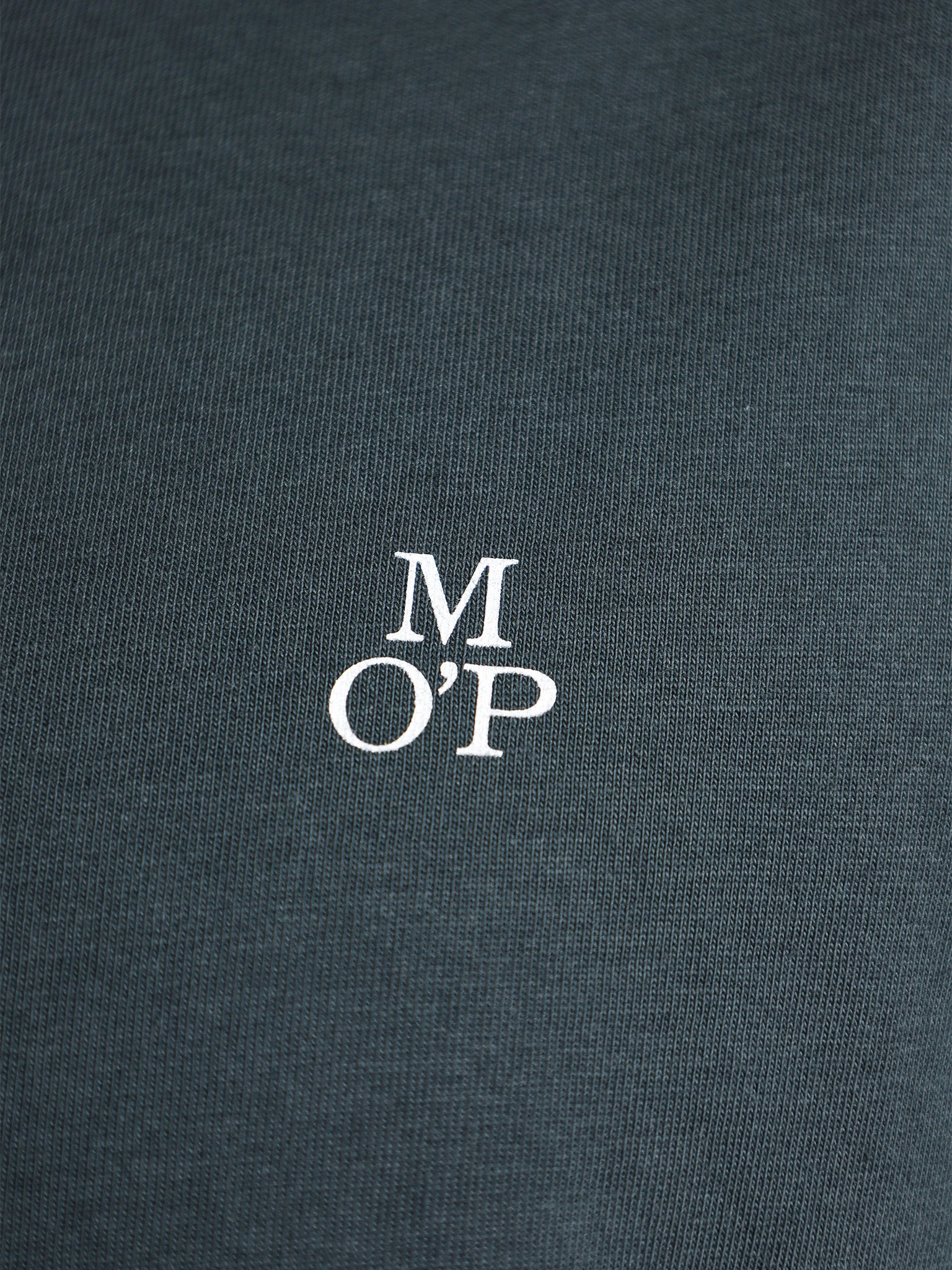 Футболка темно-зеленого цвета из хлопка